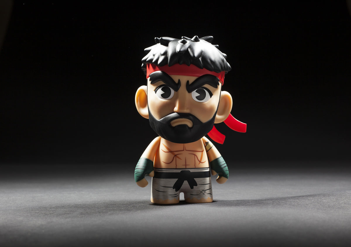 Street Fighter V Hot Ryu Medium Figure by Kidrobot - Mindzai  - 9