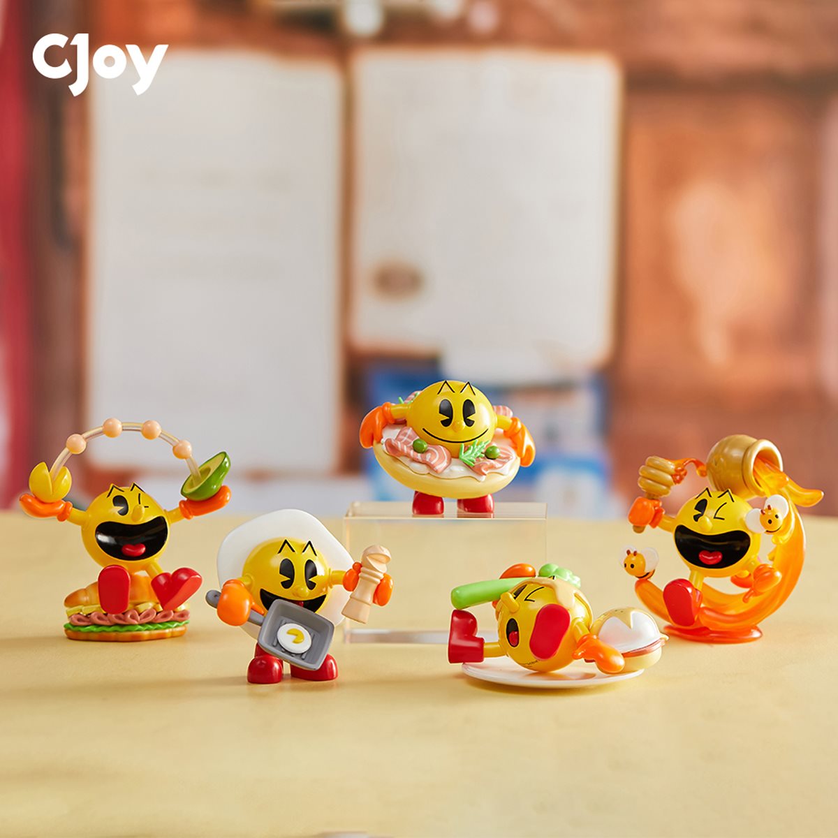 Pac-man Goes to Brunch Blind Box Series by CJOY x Bandai