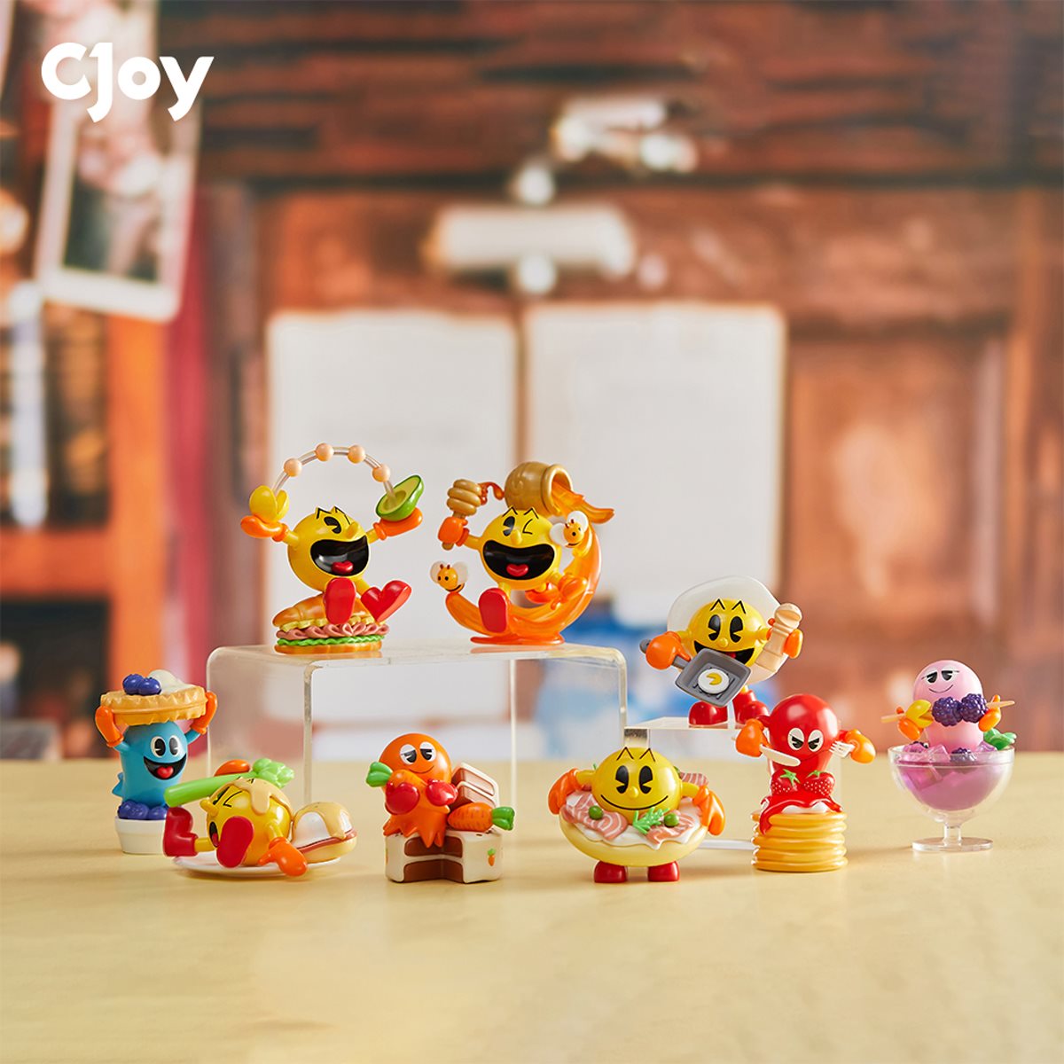 Pac-man Goes to Brunch Blind Box Series by CJOY x Bandai