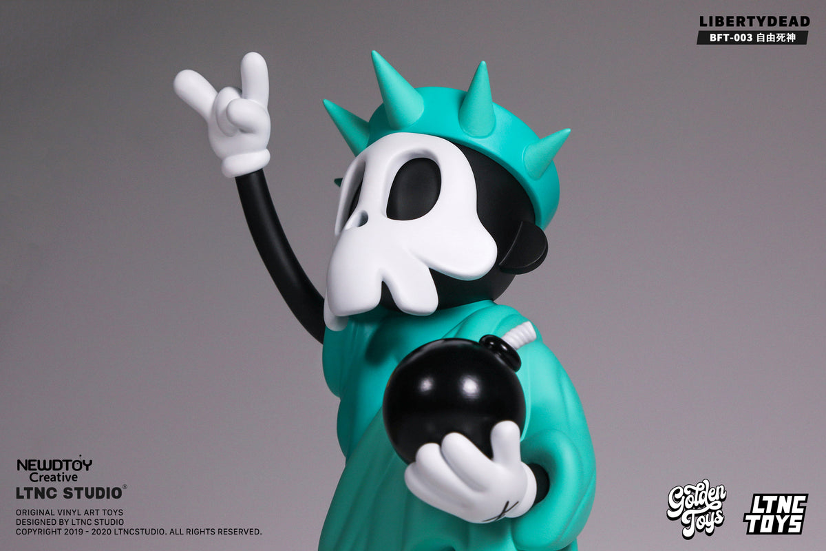Liberty Dead Art Toy Figure by LTNC Studio