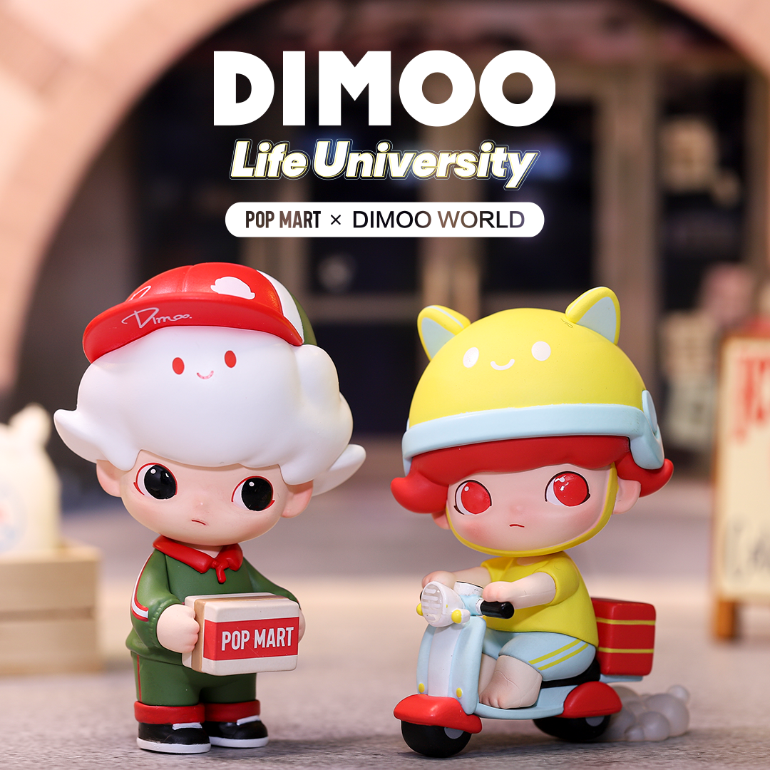 Dimoo Life University Blind Box Series by Ayan Tang x POP MART Dimoo Life University Blind Box Series by Ayan Tang x POP MART