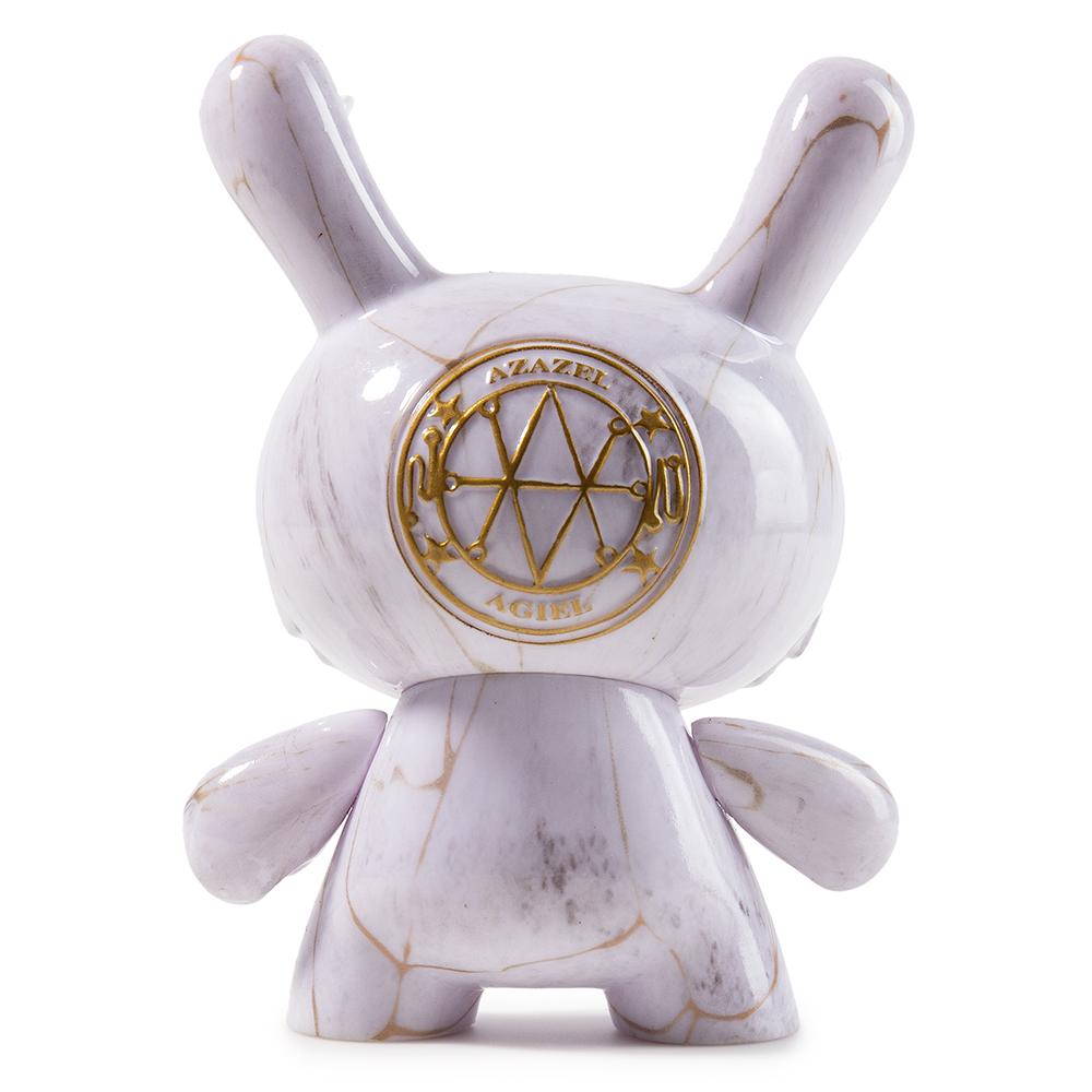 Arcane Divination Azazel Grey / Gold Marble 5" Dunny by Jon-Paul Kaiser x Kidrobot - Special Order
