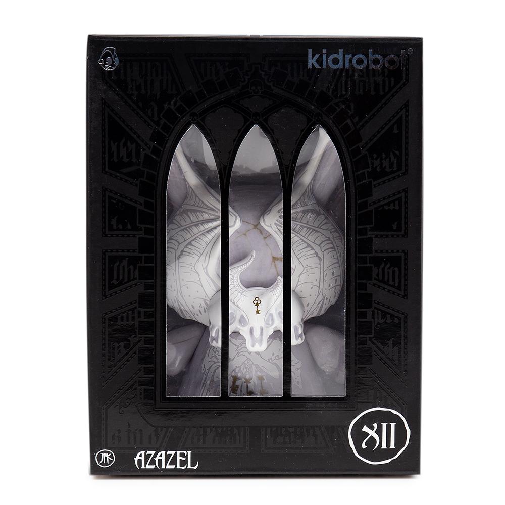 Arcane Divination Azazel Grey / Gold Marble 5" Dunny by Jon-Paul Kaiser x Kidrobot - Special Order