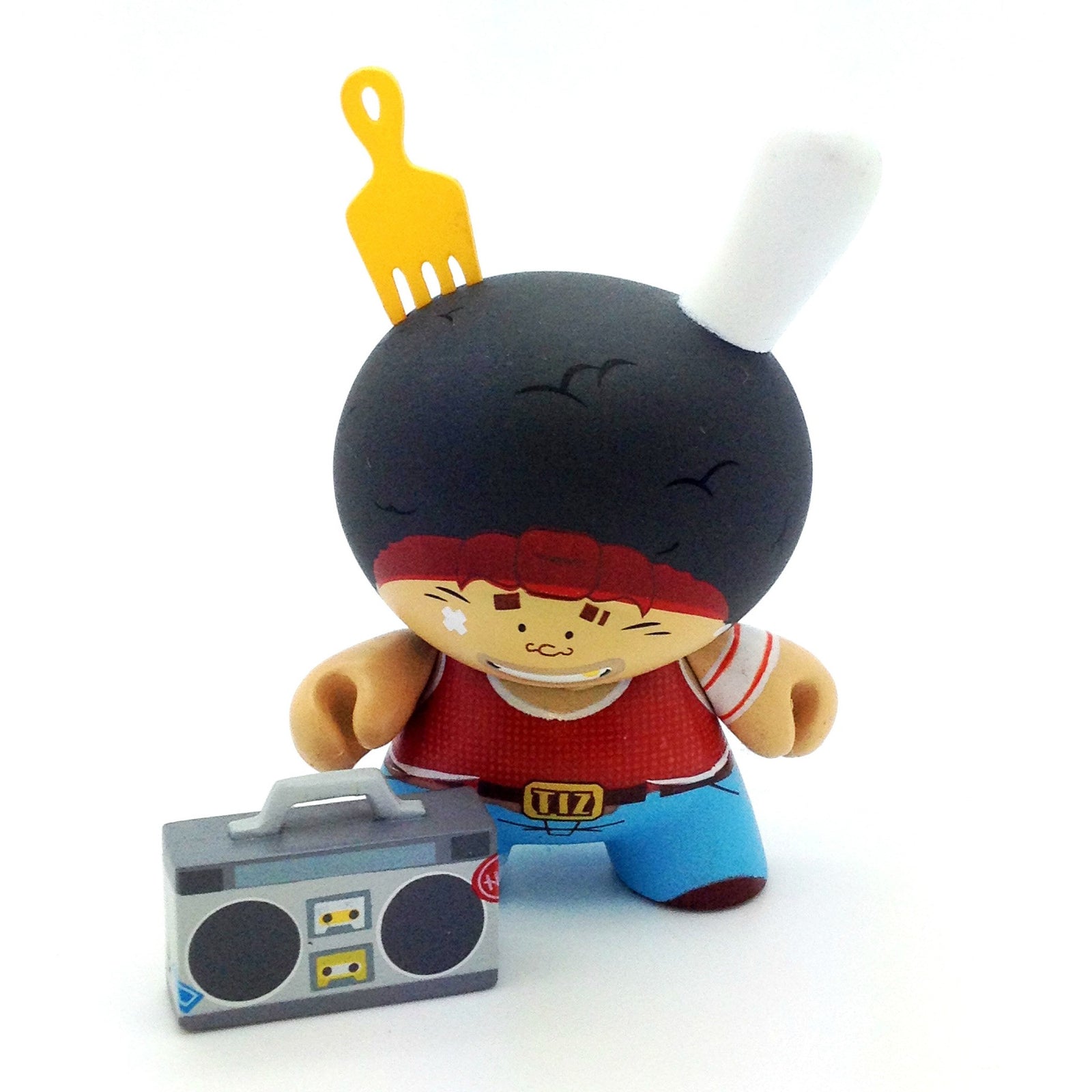 French Dunny Series - Afro White Dunny (Tizieu) - Mindzai  - 1