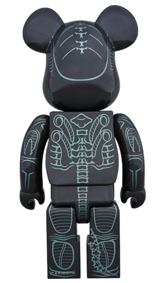 Alien Warrior 1000% Bearbrick by Medicom Toy - Pre-order - Mindzai  - 1
