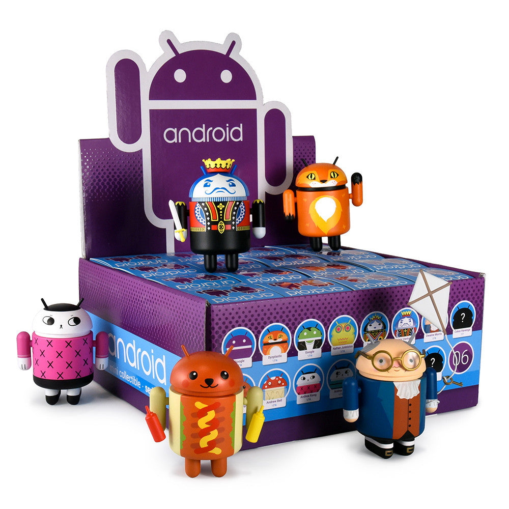 Android Series 6 Blind Box Mini Collectibles - Mindzai