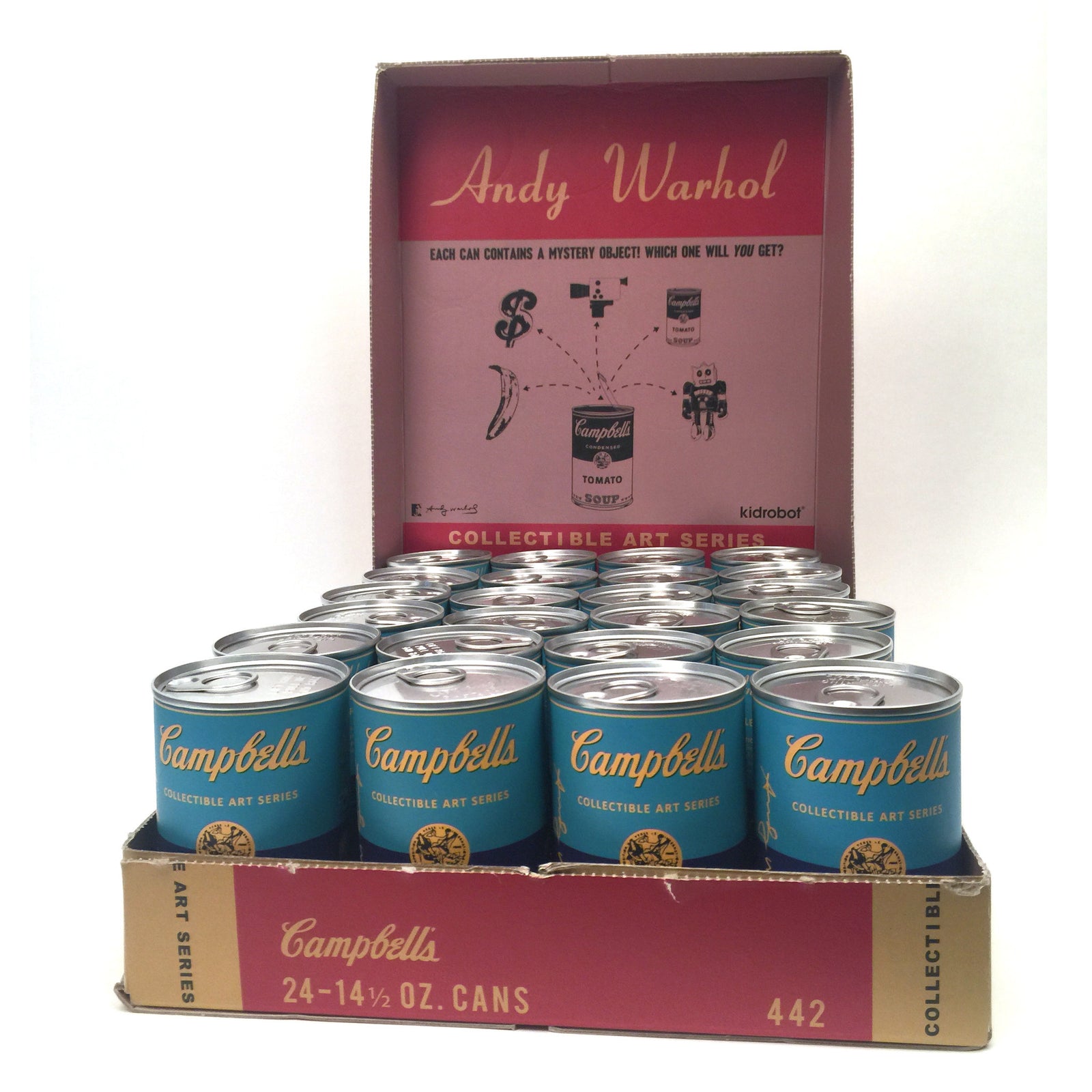 Andy Warhol Soup Can Minis Blind Box by Kidrobot - Pre-order - Mindzai  - 23