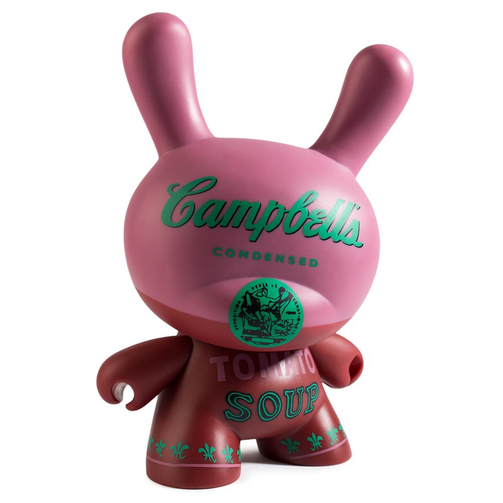 Andy Warhol Campbells Soup 8" Masterpiece Dunny by Kidrobot