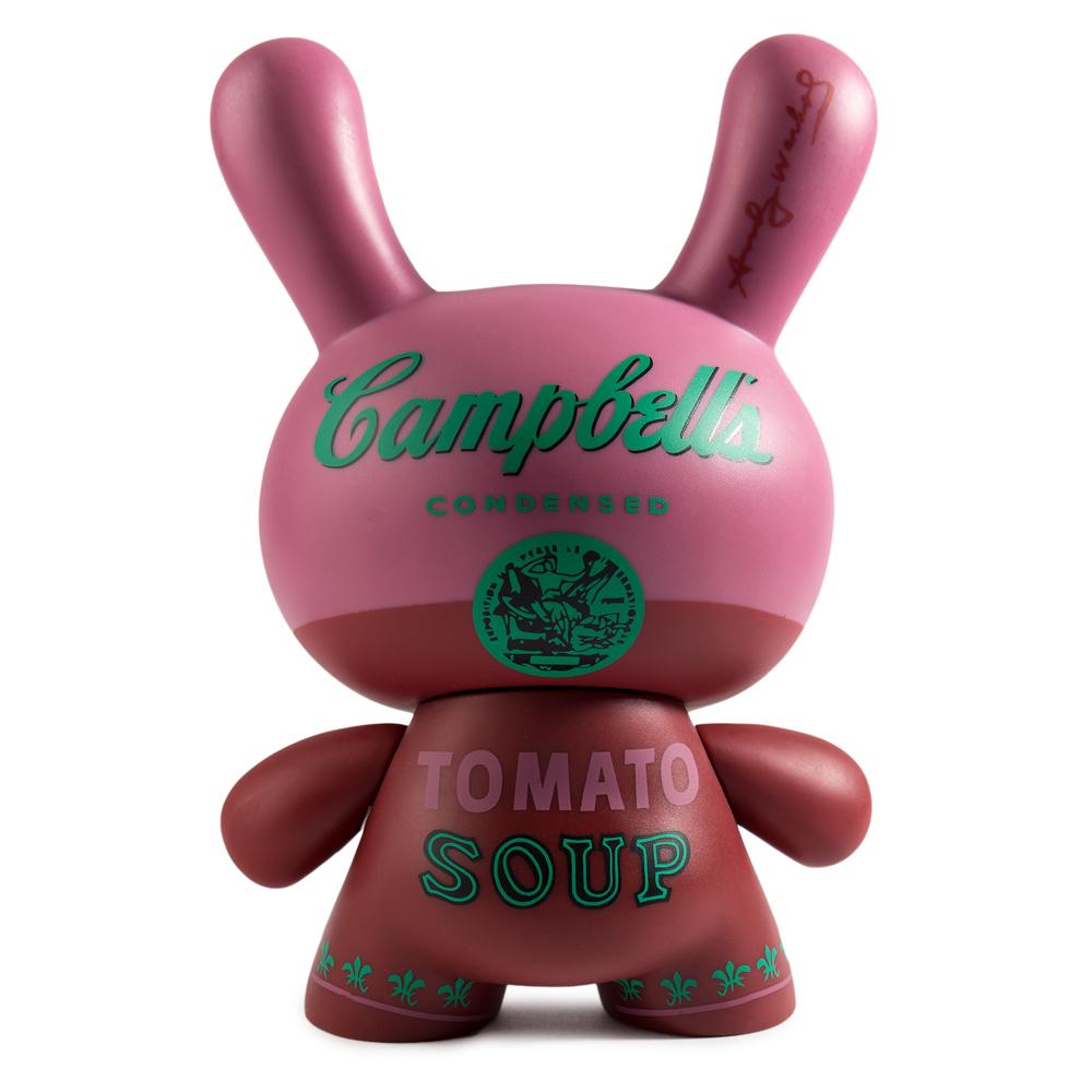 Andy Warhol Campbells Soup 8" Masterpiece Dunny by Kidrobot