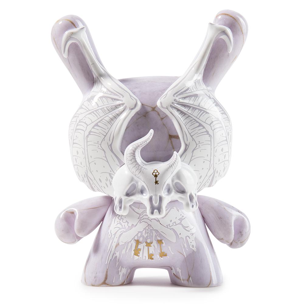 Arcane Divination Azazel Grey / Gold Marble 5" Dunny by Jon-Paul Kaiser x Kidrobot - Special Order