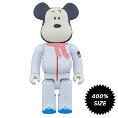 Astronaut Snoopy 400% Bearbrick by Peanuts x Medicom Toy