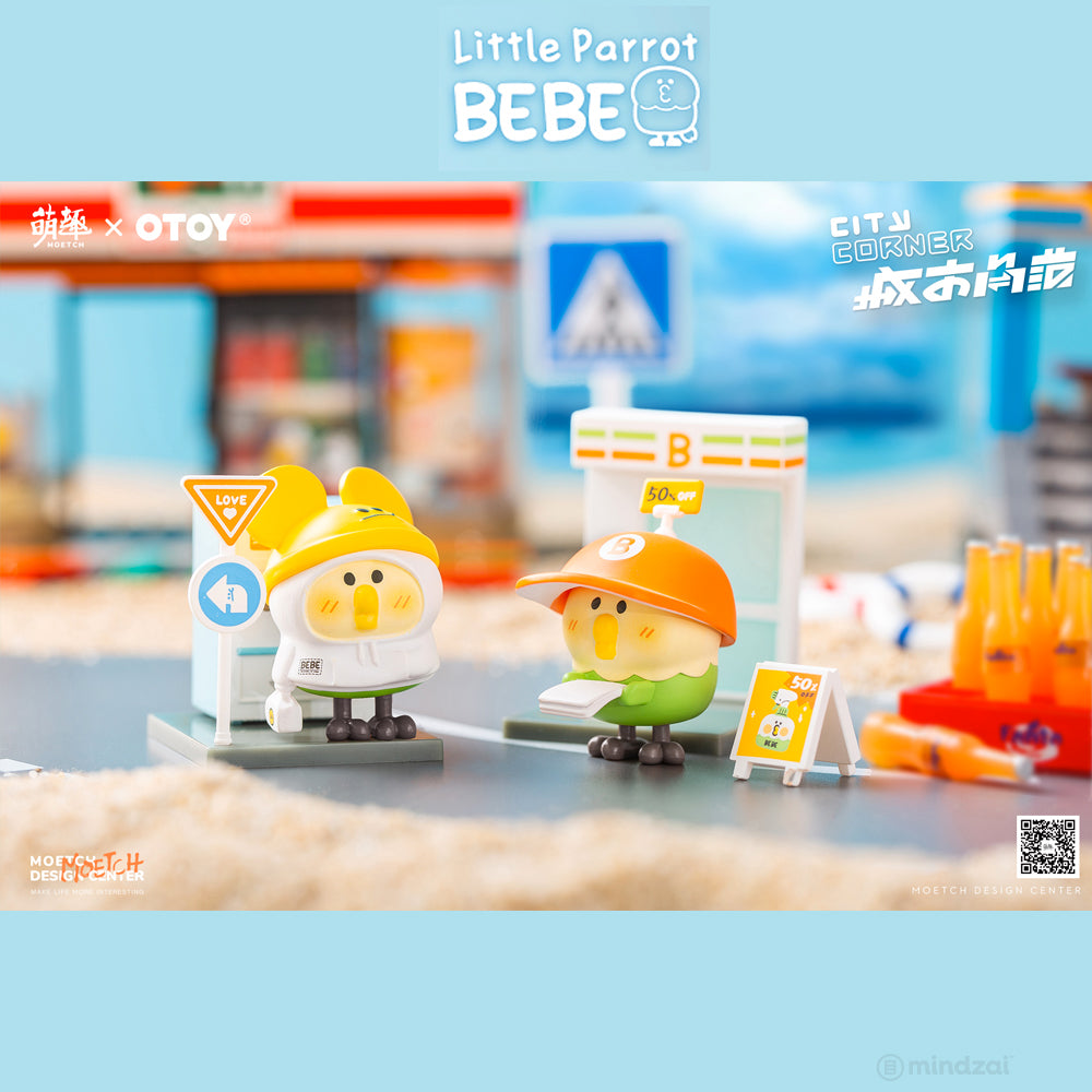 Bebe The Little Parrot City Corner Series Mystery Capsule Toys by Moetch Toys x OTOY