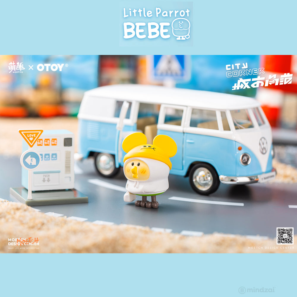Bebe The Little Parrot City Corner Series Mystery Capsule Toys by Moetch Toys x OTOY