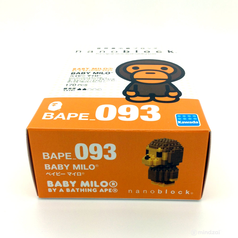 Baby Milo Bape x Nanoblock Toy Figure by Kawada