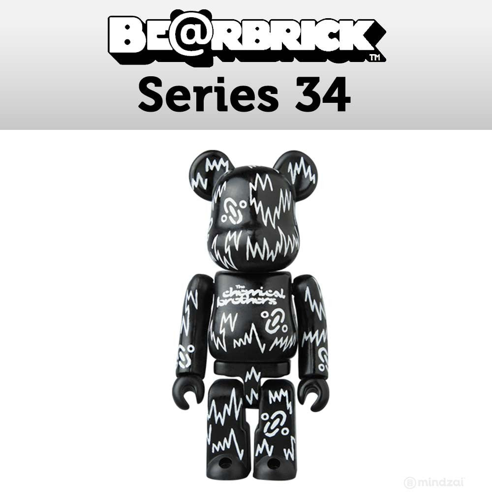 Bearbrick Series 34 by Medicom Toy - Single Blind Box