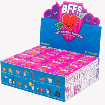 Best Friends Forever by Travis Cain x Kidrobot - Single Blind box - Mindzai  - 9