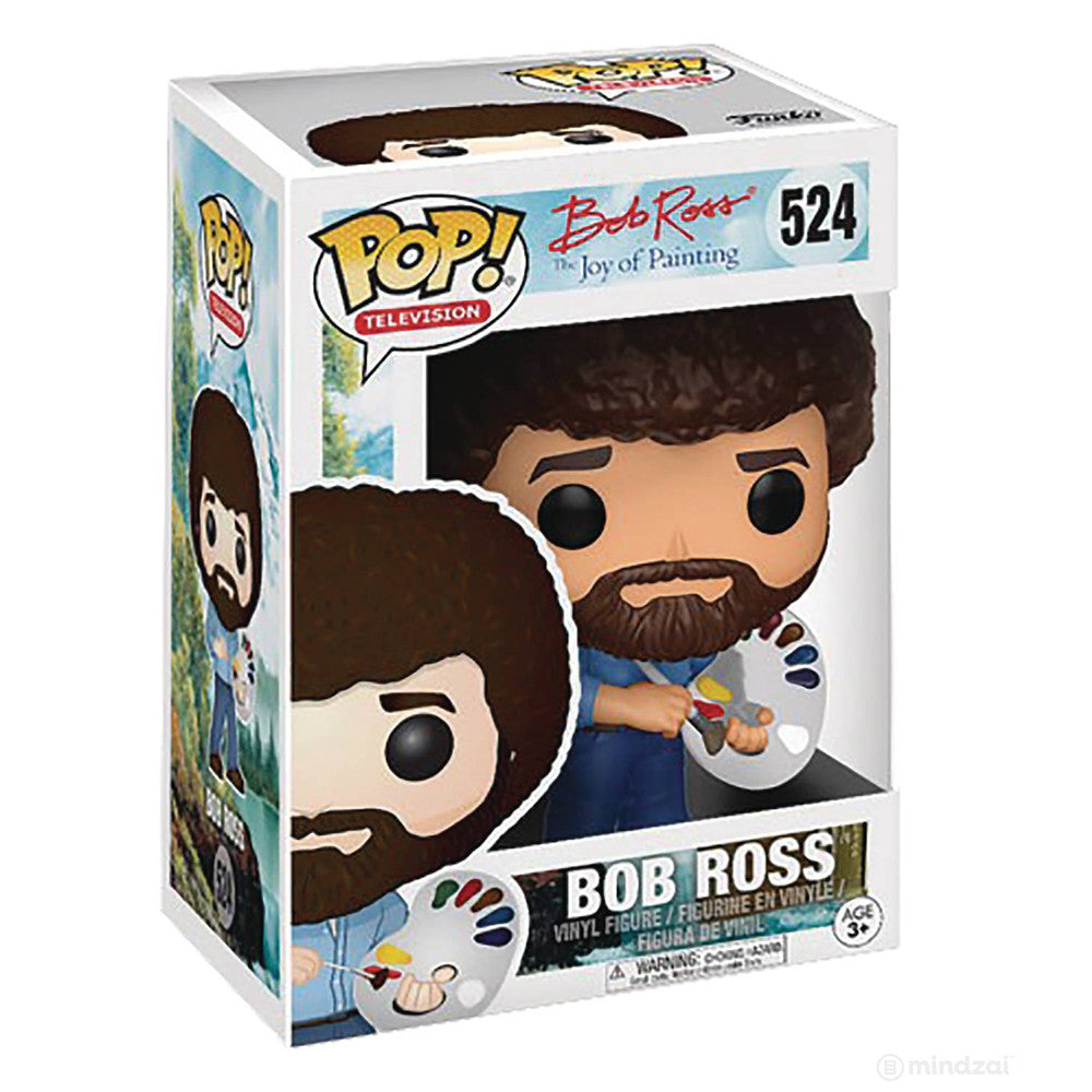 Bob Ross The Joy of Painting Pop Vinyl Figure by Funko