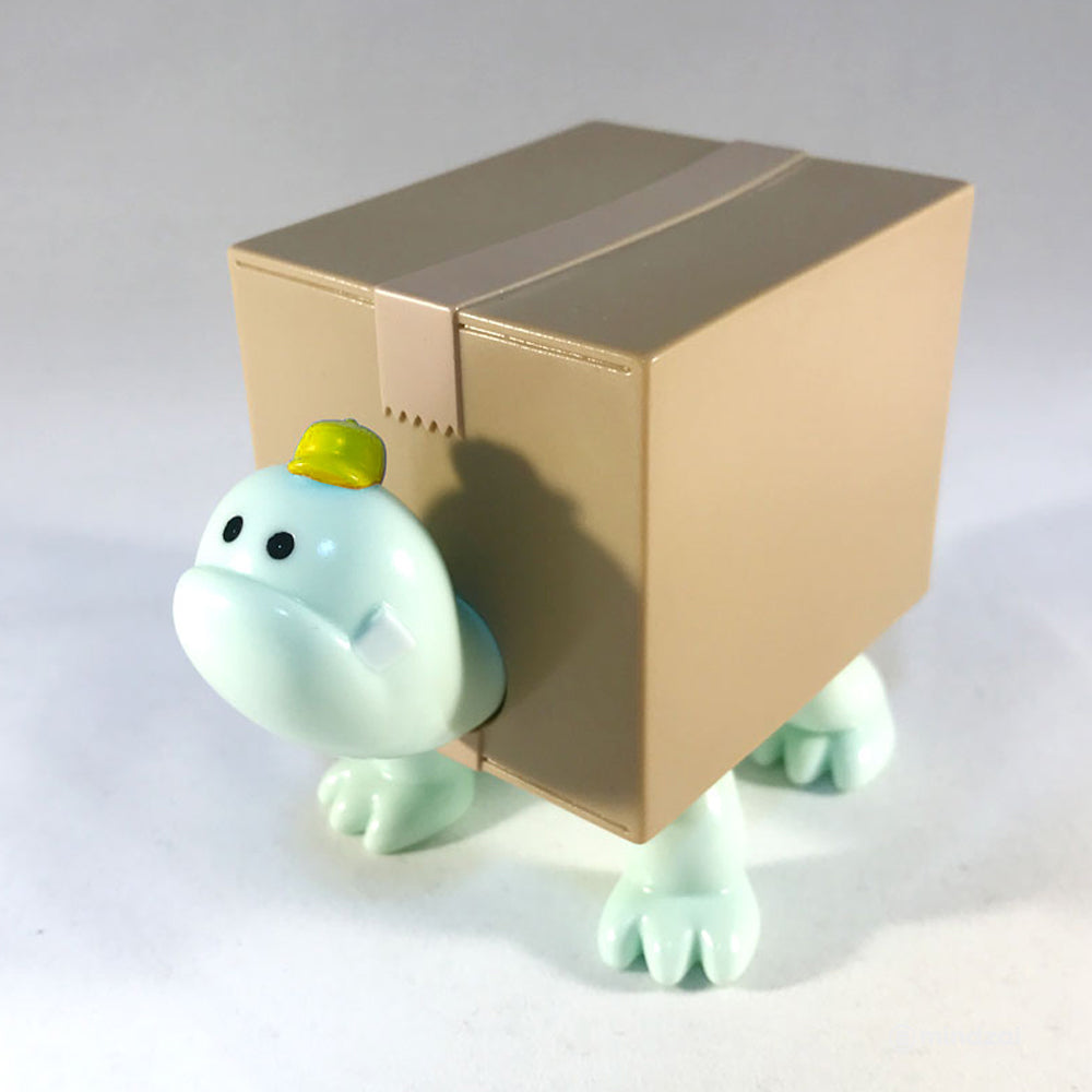 Box Turtles Yellow x Melon Sofubi Toy Figure by Hariken