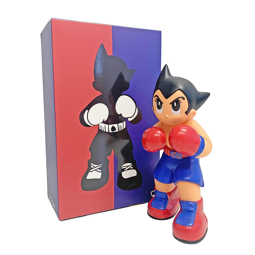 Astro Boy Boxer Retro Red Colorway Figure by ToyQube x Tezuka Productions