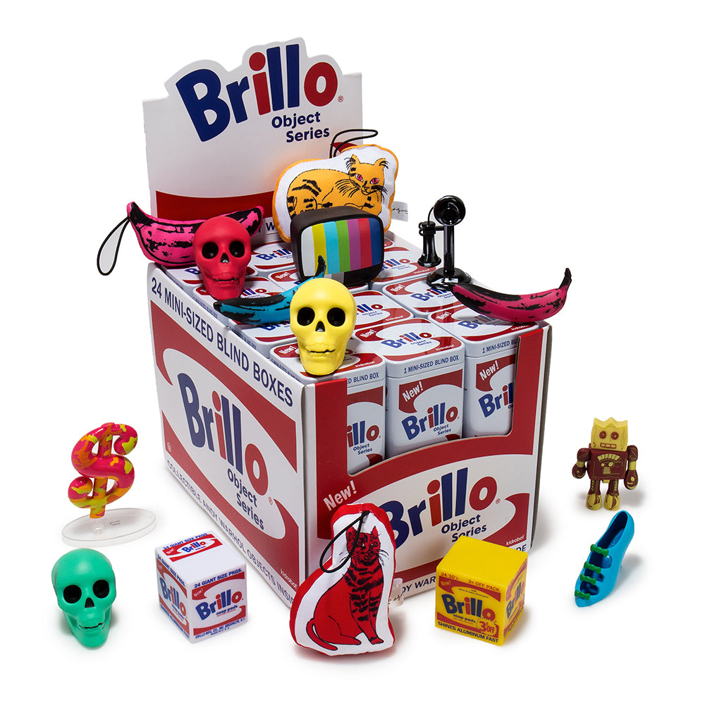 Andy Warhol Brillo Box Mini Series Tin Can Blind Box