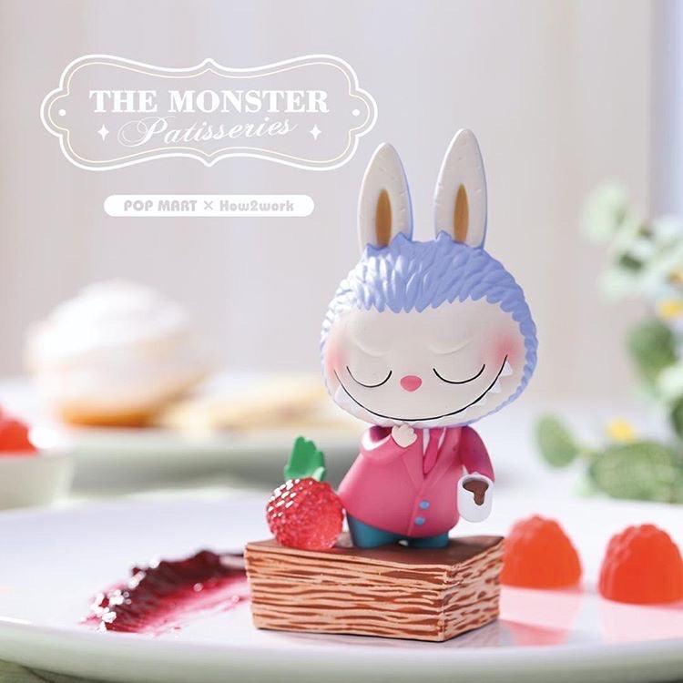 The Monster Patisseries Labubu Desserts Blind Box by POP MART x Kasing Lung