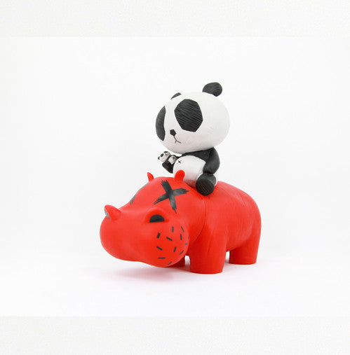 Panda high quality Riding A Hippo P.R.A.H.