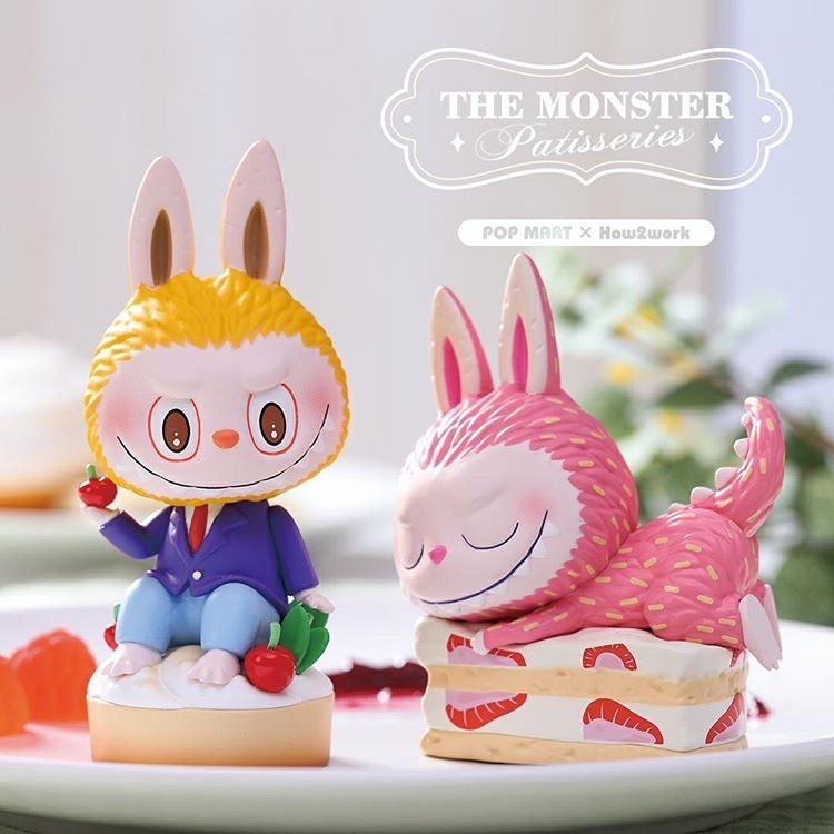 The Monster Patisseries Labubu Desserts Blind Box by POP MART x Kasing Lung