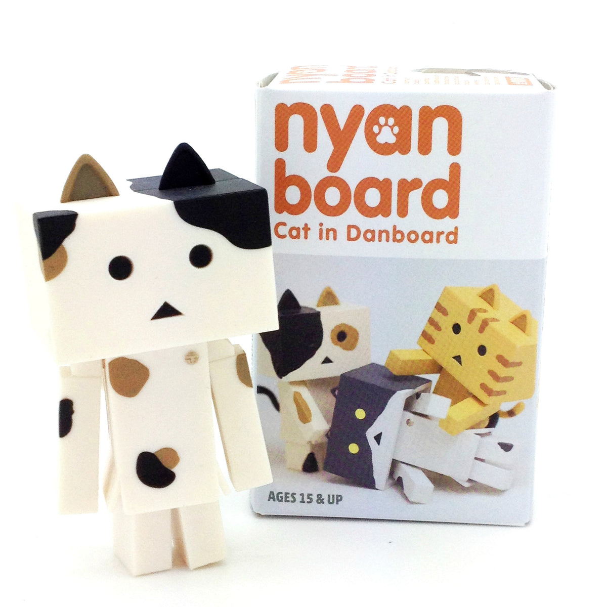 Nyanboard Cat Figure Blind Box Series - Calico (Brown) - Mindzai  - 3