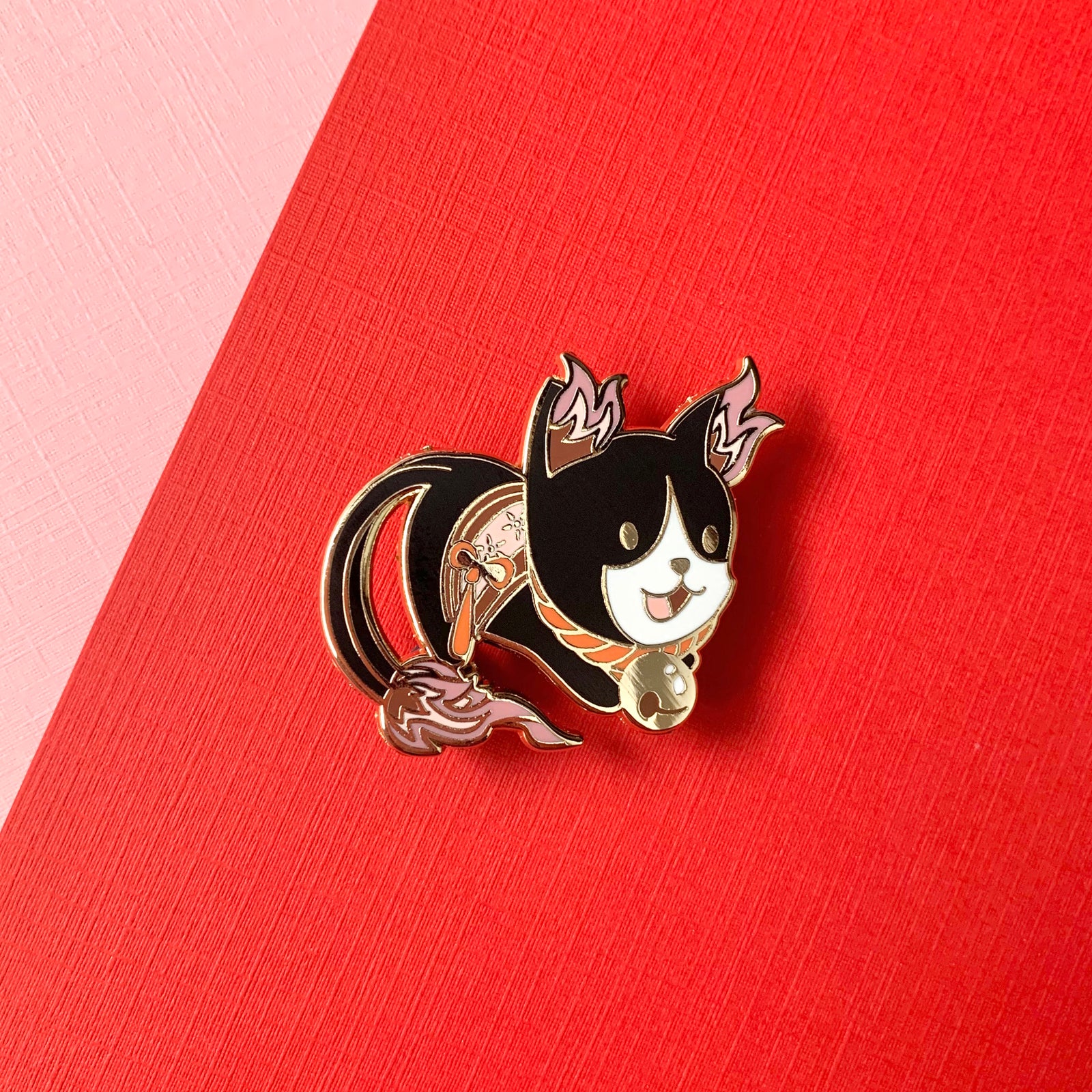 Nekomata Enamel Pin by Shumi Collective