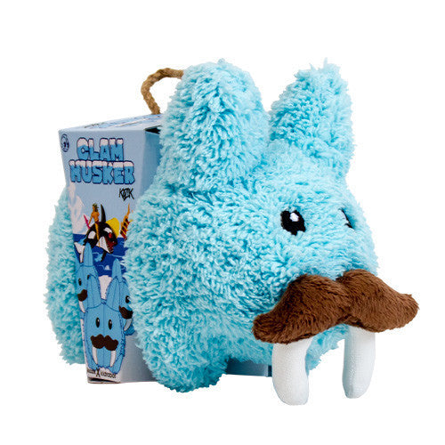 Happy Labbit Clam Husker 7-inch Plush by Kidrobot - Mindzai  - 1