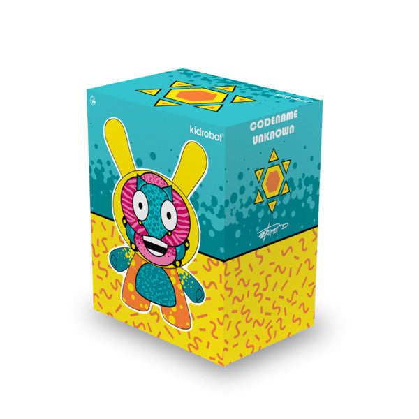 Codename Unknown 5-inch Dunny by Sekure D x Kidrobot - Mindzai  - 2