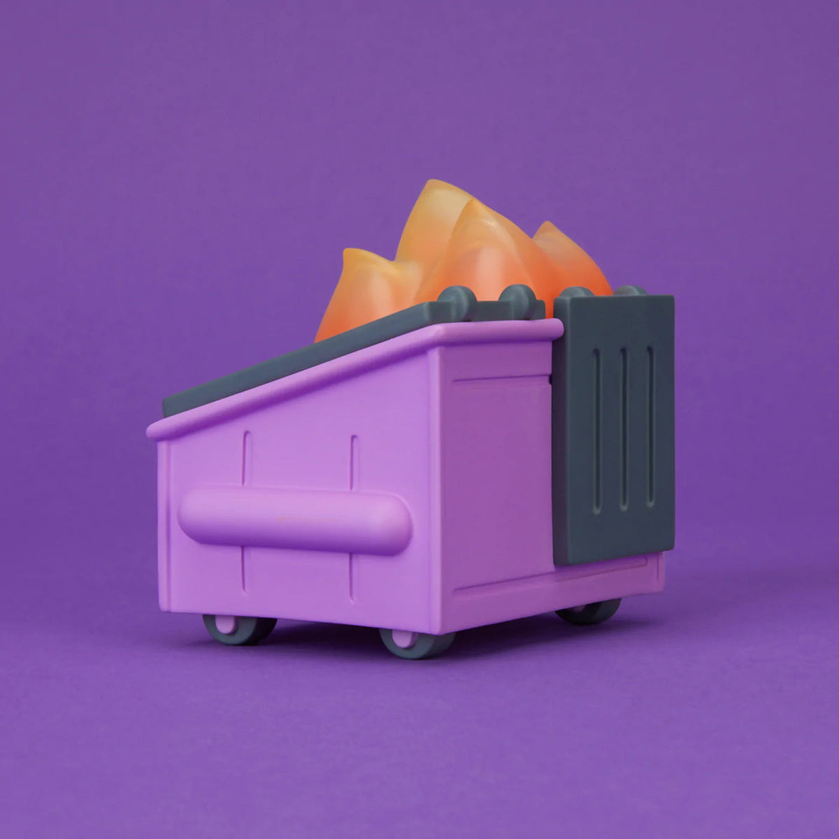 Dumpster Fire - Cough Syrup Purple Vinyl Figure