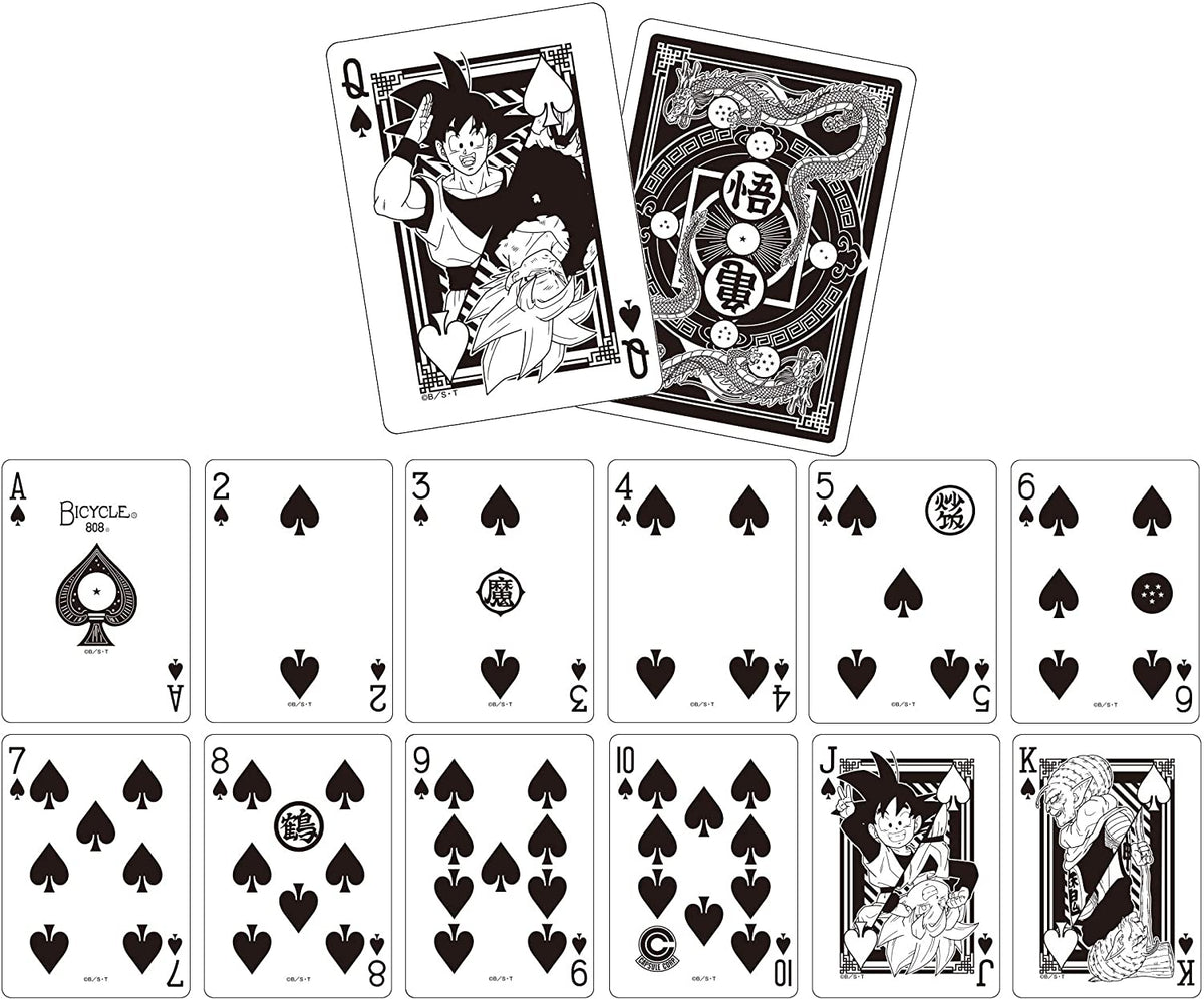 DragonBall Z Playing Cards by Bicycle