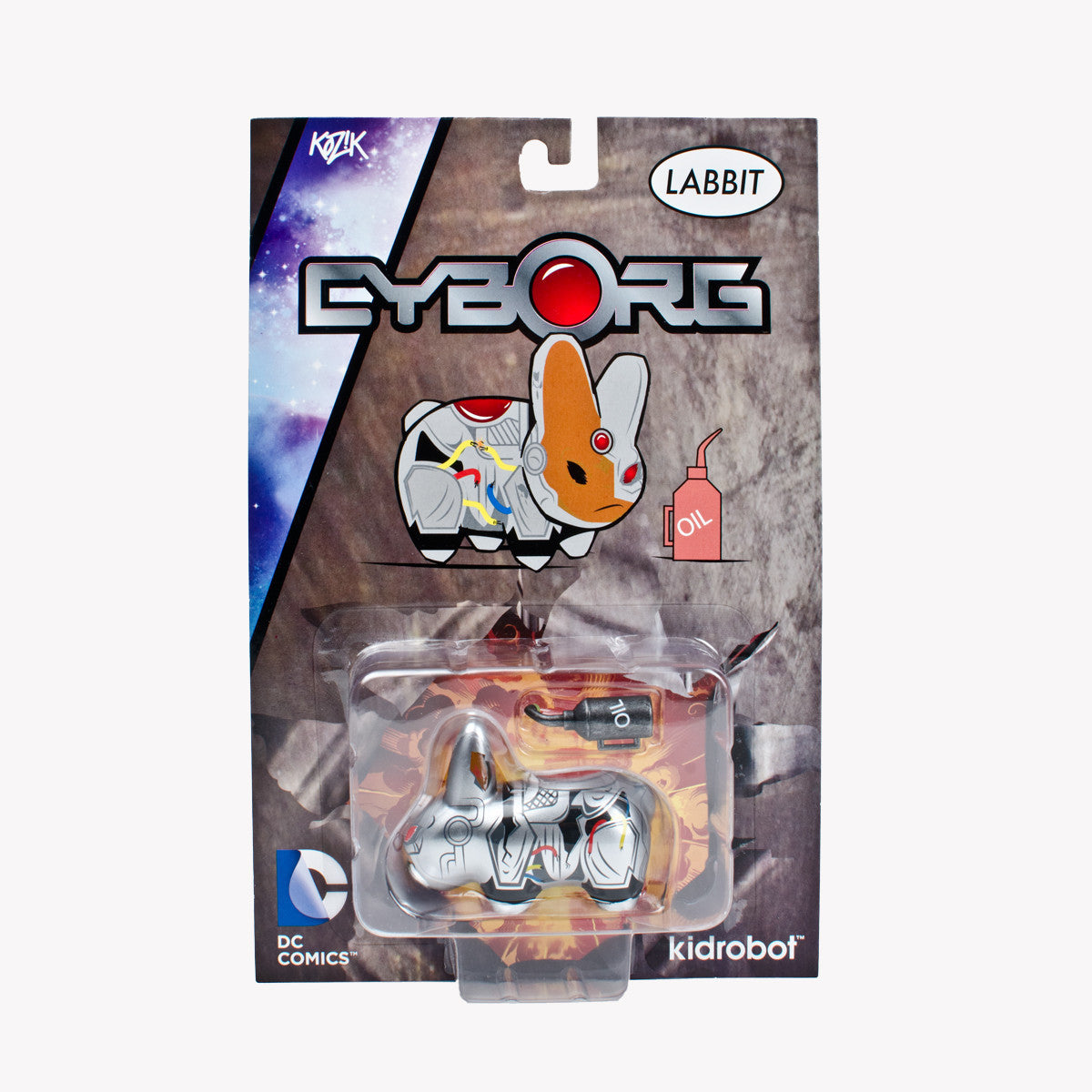 Cyborg DC Labbit Minifigure - Mindzai  - 1