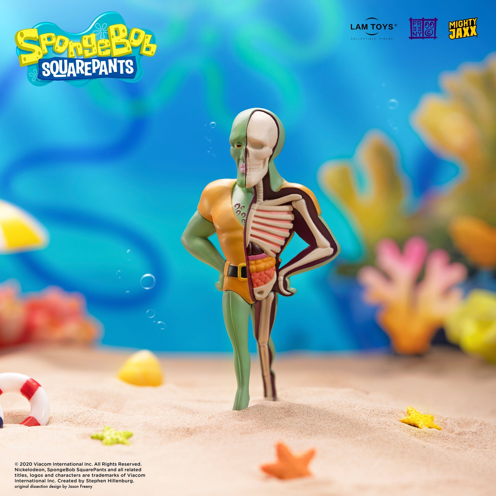 SpongeBob SquarePants (Meme Edition) Hidden Dissectables Blind Box Series by Jason Freeny x Mighty Jaxx