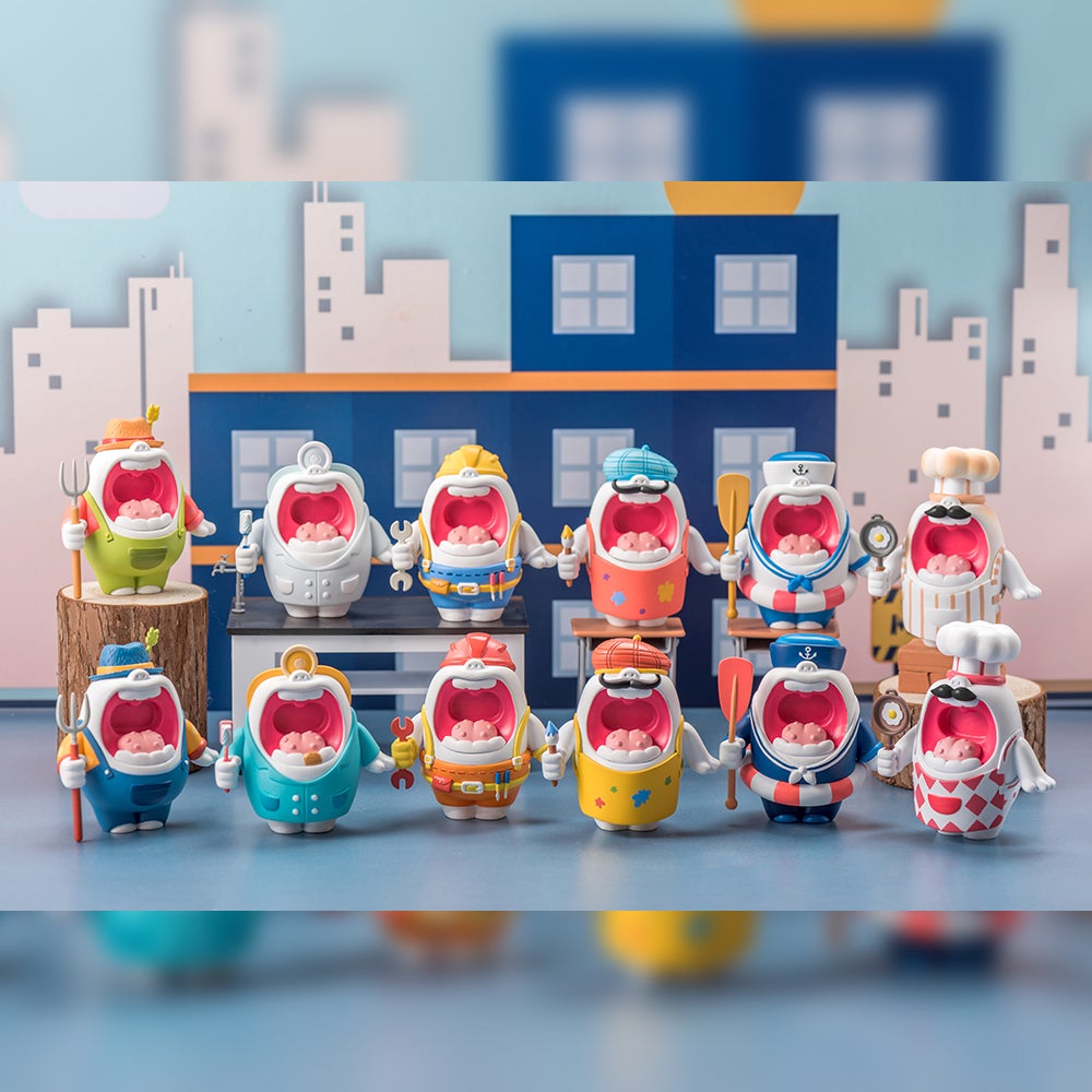 Mupa Mochie Mallow Crazy Jobs Blind Box Series by Mupa Toy x 1983 Toys