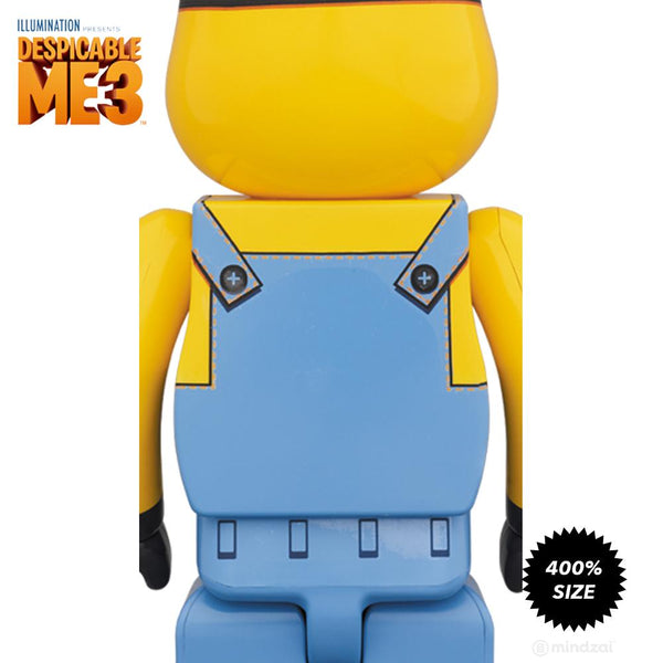 Dave Minion Despicable Me 3 400% Bearbrick - Mindzai