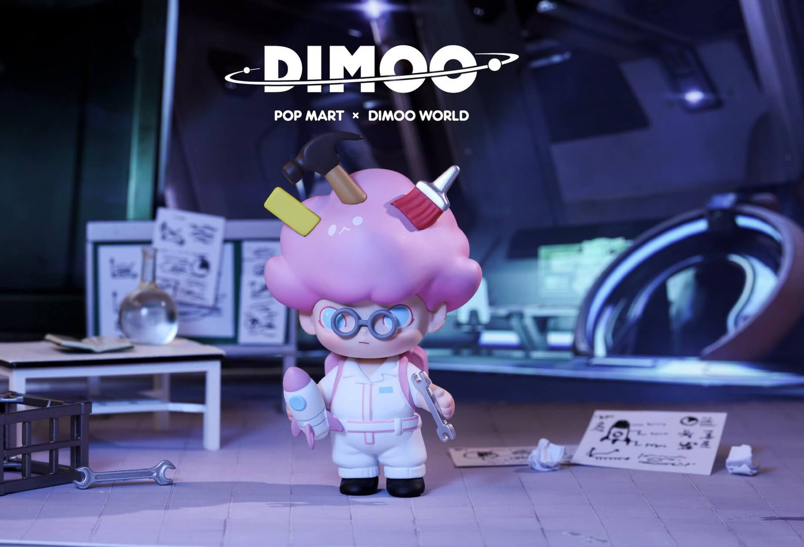 Dimoo Space Travel Blind Box Series by Ayan Tang x POP MART