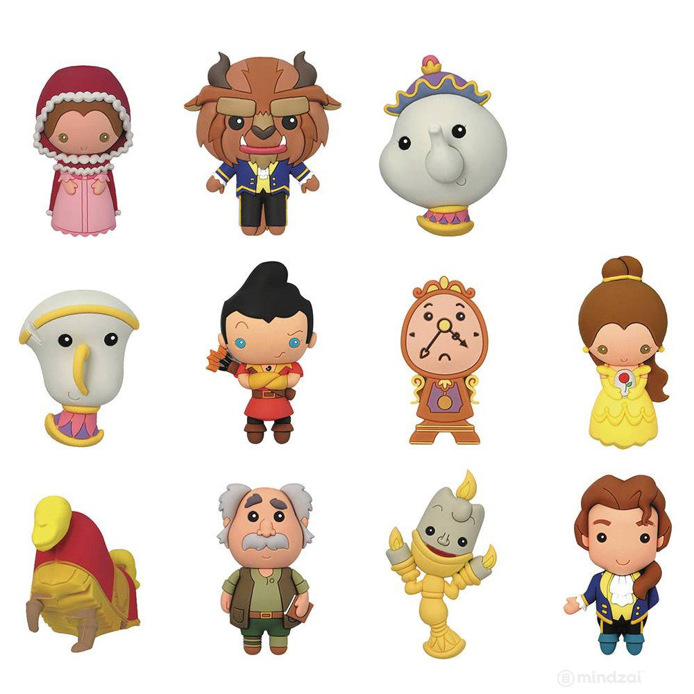 Disney Beauty and the Beast Figural Keychain Blind Bag