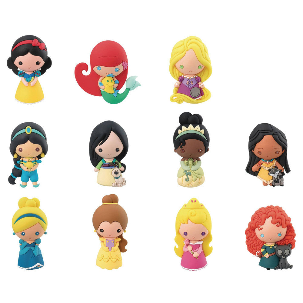 Disney+Princess+Series+31+3d+Figural+Blind+Bag+Clip+Tangled+