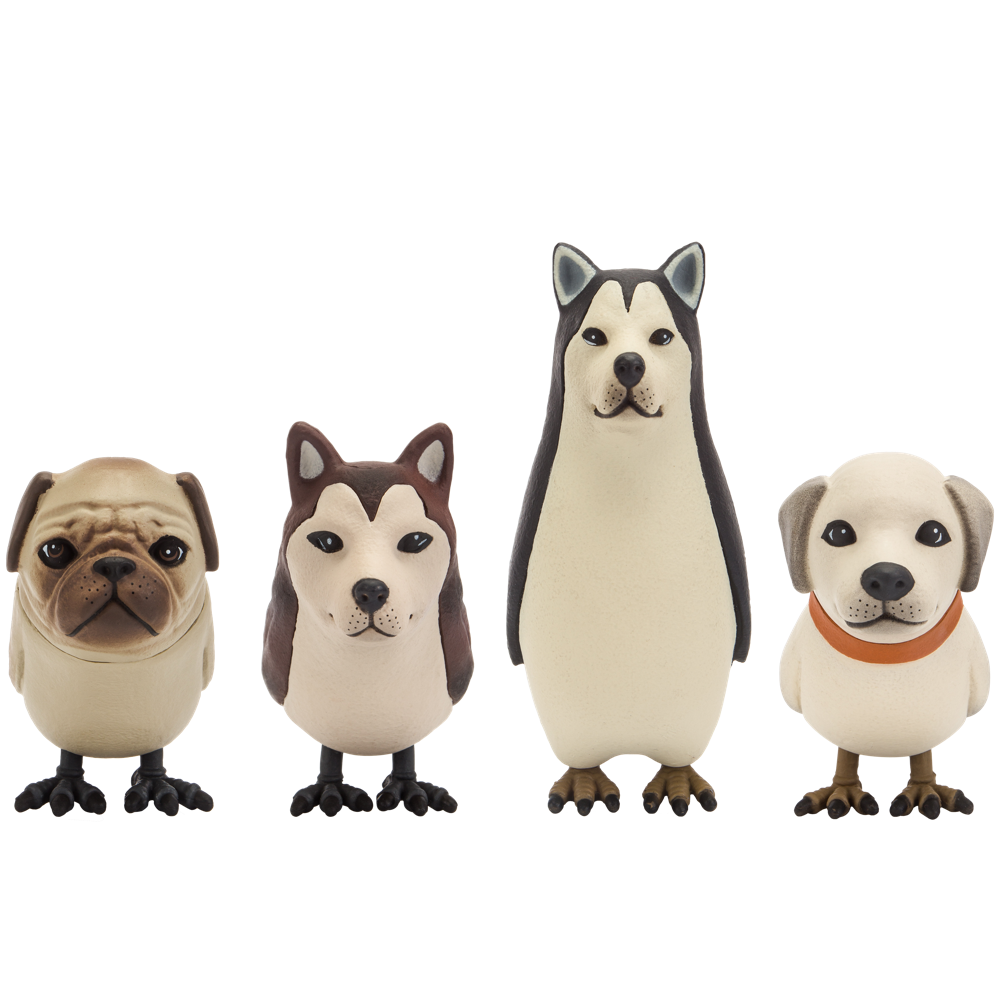 Dogbird 개새 Art Toy Set by Mighty Jaxx x Third Stage