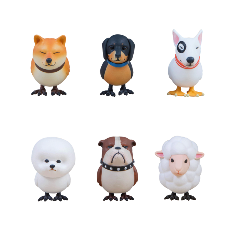 Dogbird Series 2 개새 Art Toy Set by Mighty Jaxx x Third Stage