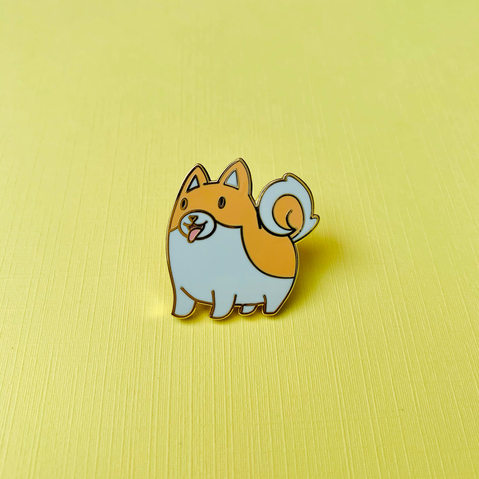 Shiba Dog Enamel Pin by Shumi Collective