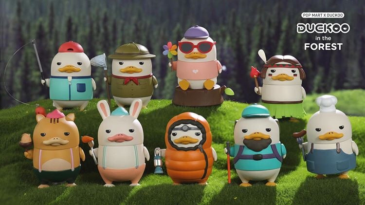 Duckoo In The Forest Blind Box Series by Chokocider x POP MART