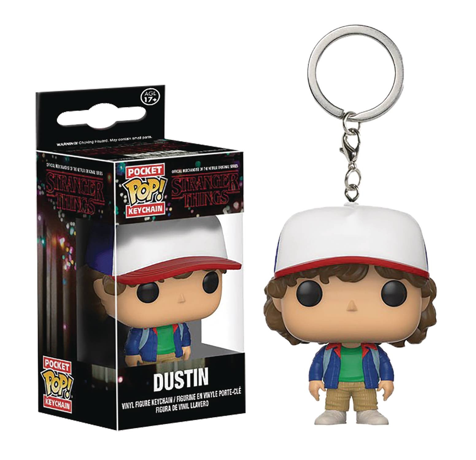 Dustin Stranger Things Pocket Pop Keychain