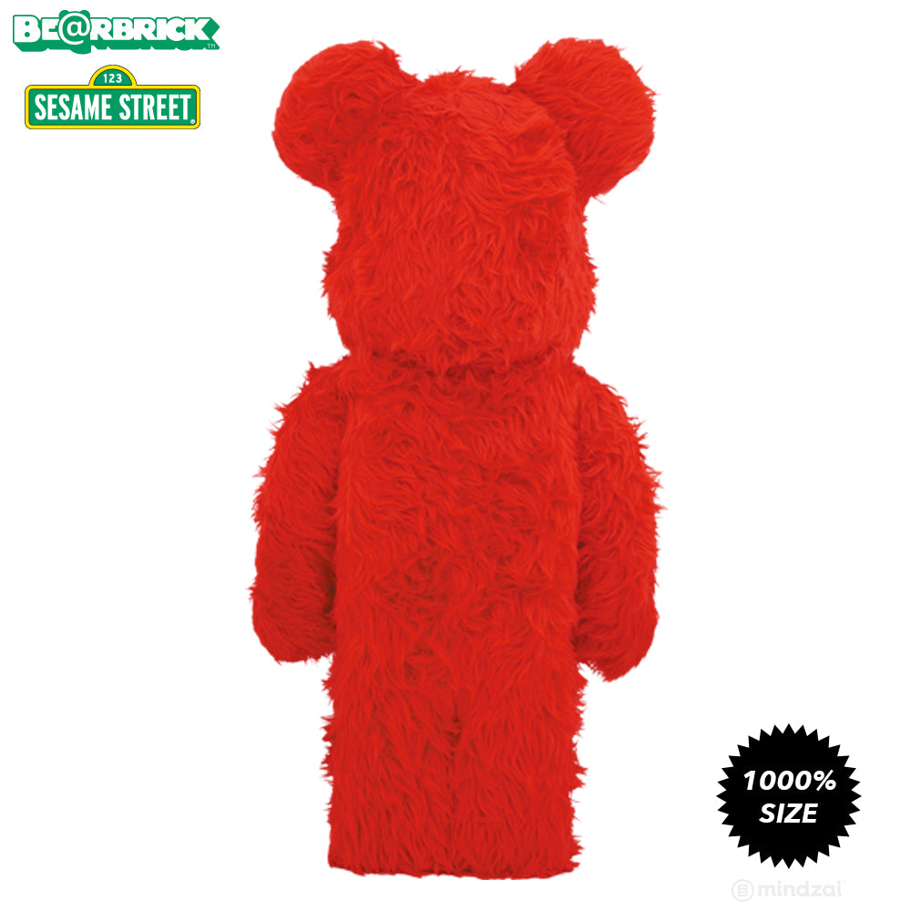Elmo Furry Costume 1000% Bearbrick by Medicom Toy x Sesame Street