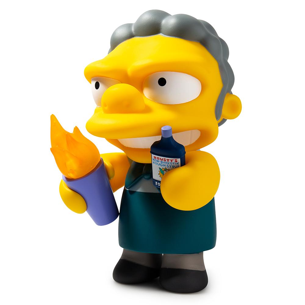 *Special Order* Flaming Moe The Simpsons Medium Art Toy Figure by Kidrobot