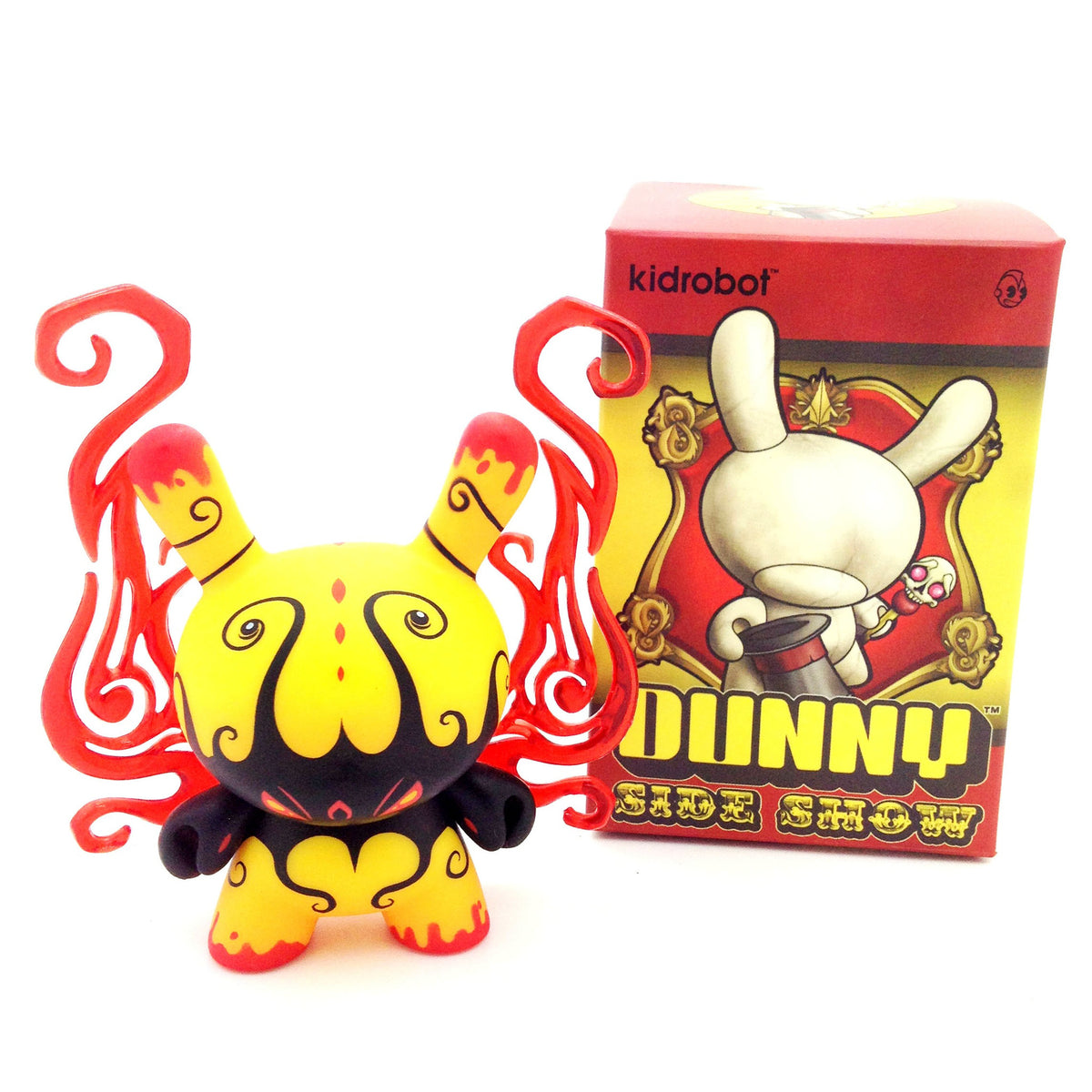Side Show Dunny Series - Deeper Issues Yellow (Andrew Bell) - Mindzai  - 3