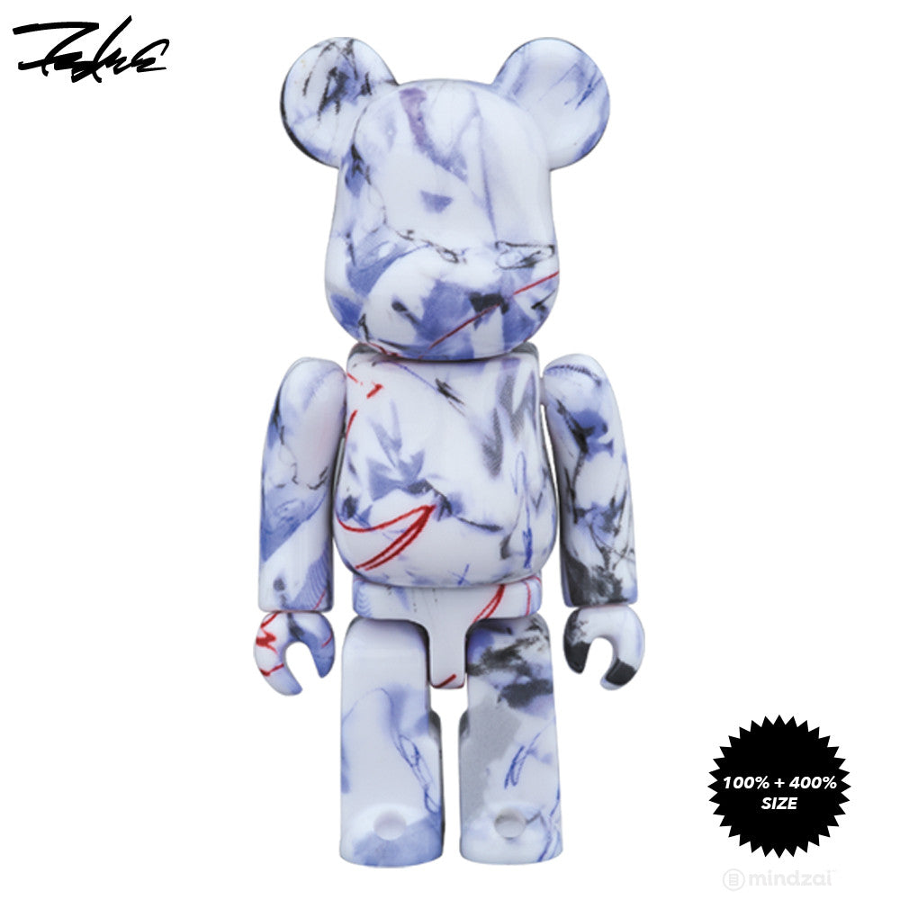 Futura Bearbrick 100% and 400% Set by Medicom Toy x Futura - Pre-order - Mindzai  - 3
