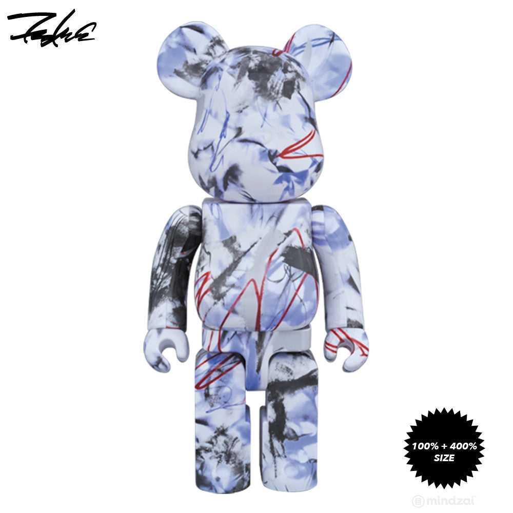 Futura Bearbrick 100% and 400% Set by Medicom Toy x Futura - Mindzai